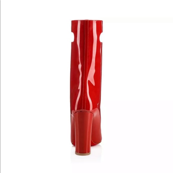 Christian Louboutin Bag Bootie 100 Patent Leather - Picture 7 of 13